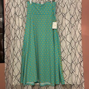 NWT Lularoe L Maxi Skirt